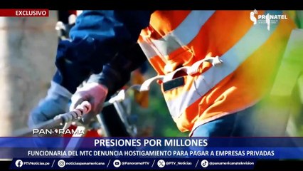 ¡Exclusivo! Presiones por millones: funcionaria del MTC denuncia hostigamiento para pagar a empresas privadas