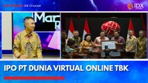 IPO PT Dunia Virtual Online TBK