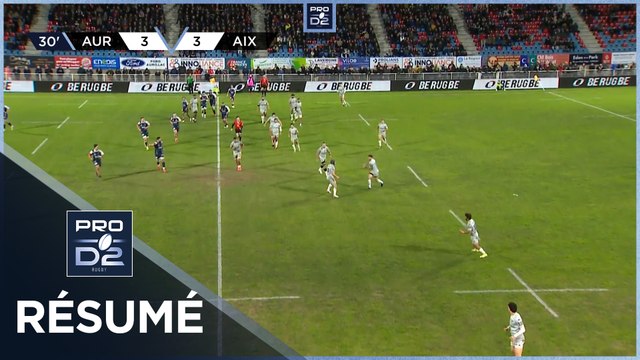 PRO D2 Saison 2023-2024 J24 - Résumé Stade Aurillacois - Provence Rugby