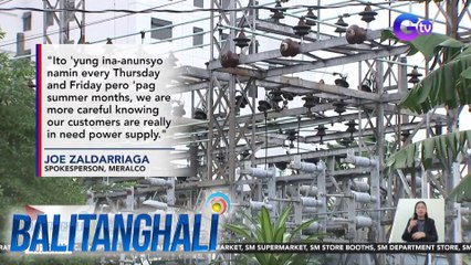 Ilang lugar sa NCR at Laguna, pansamantalang mawawalan ng kuryente dahil sa line maintenance ng Meralco | BT