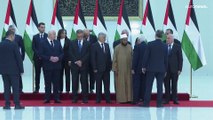 شاهد: الحكومة الفلسطينية الجديدة برئاسة محمد مصطفى تؤدي اليمين