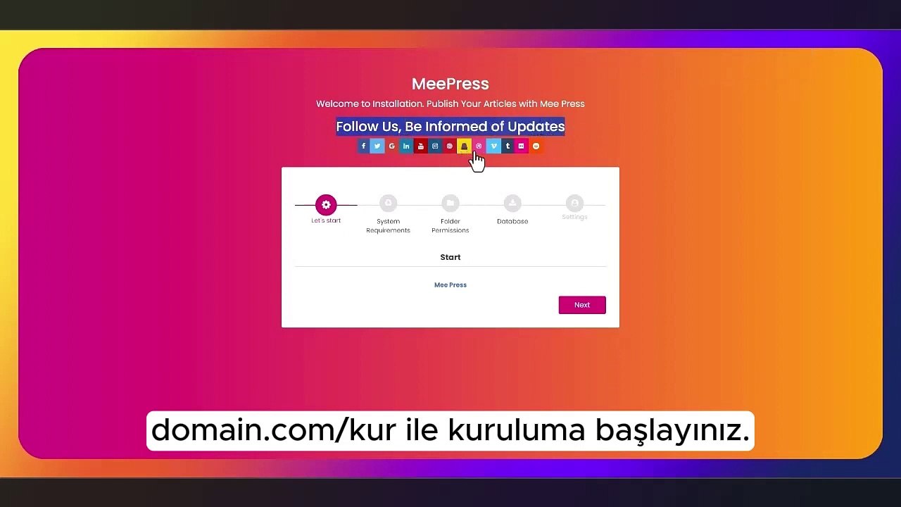 MeePress Özellikleri & İndirme & Kurulum