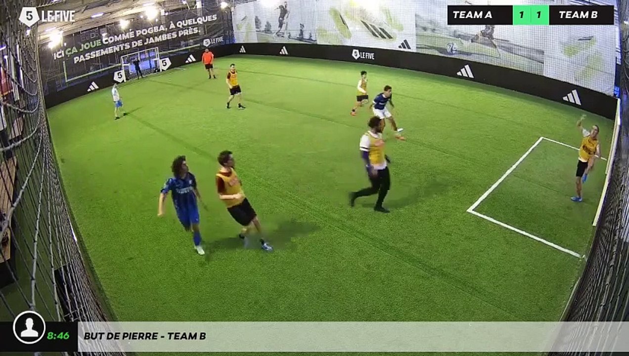 But de Pierre - Team B