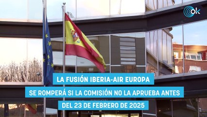 La fusión Iberia-Air Europa se romperá si la Comisión no la aprueba antes del 23 de febrero de 2025