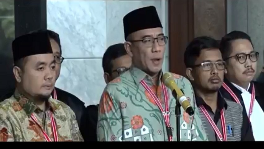 KPU MINTA MK TETAPKAN HASIL PEMILU SECARA NASIONAL, TETAP SAH..!