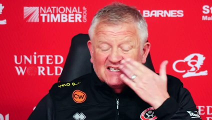Chris Wilder's injury update