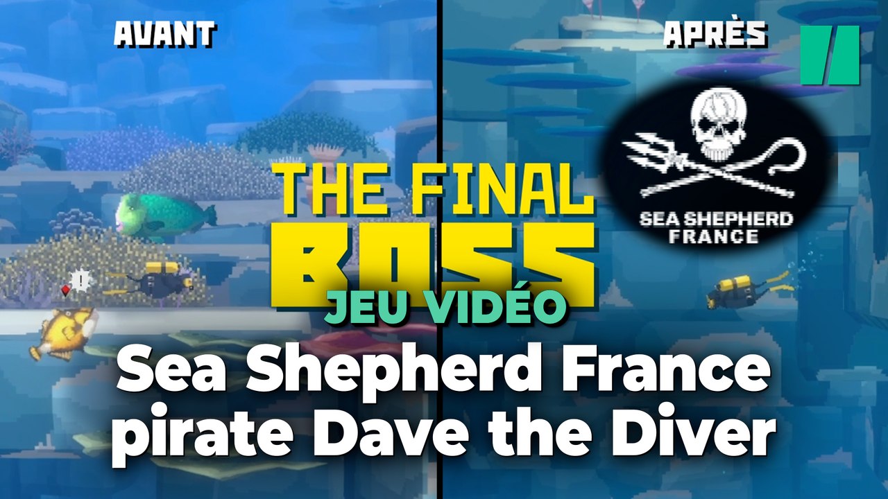 Pour alerter sur la surpêche, Sea Shepherd France pirate le jeu vidéo « Dave the Diver » et le vide de ses poissons