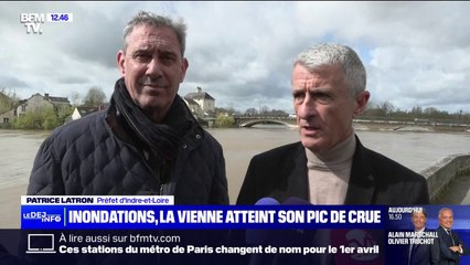 Crues en Indre-et-Loire: "On va passer maintenant à la phase réparation, indemnisation", indique le préfet d'Indre-et-Loire