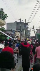 Vídeo: Homem que interpretava Jesus em Via-Sacra é eletrocutado