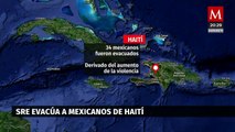 México rescata a 34 ciudadanos atrapados en medio de la crisis en Haití