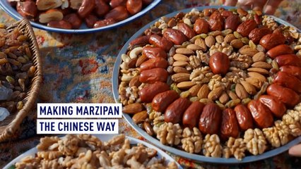 Making marzipan the Chinese way