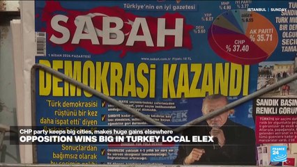 Turkey's resurgent opposition thumps Erdogan in pivotal local elections