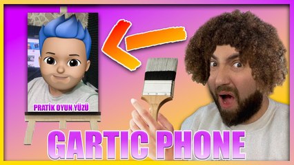 KOMİK ÇİZİM OYUNU | GARTİC PHONE TÜRKÇE | HAN KRAL EKİP