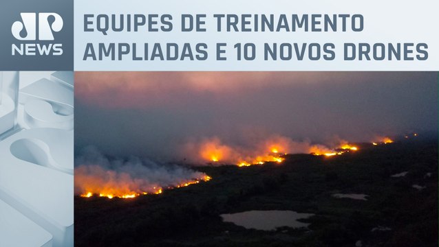 MS reforça Corpo de Bombeiros para combater incêndios no Pantanal