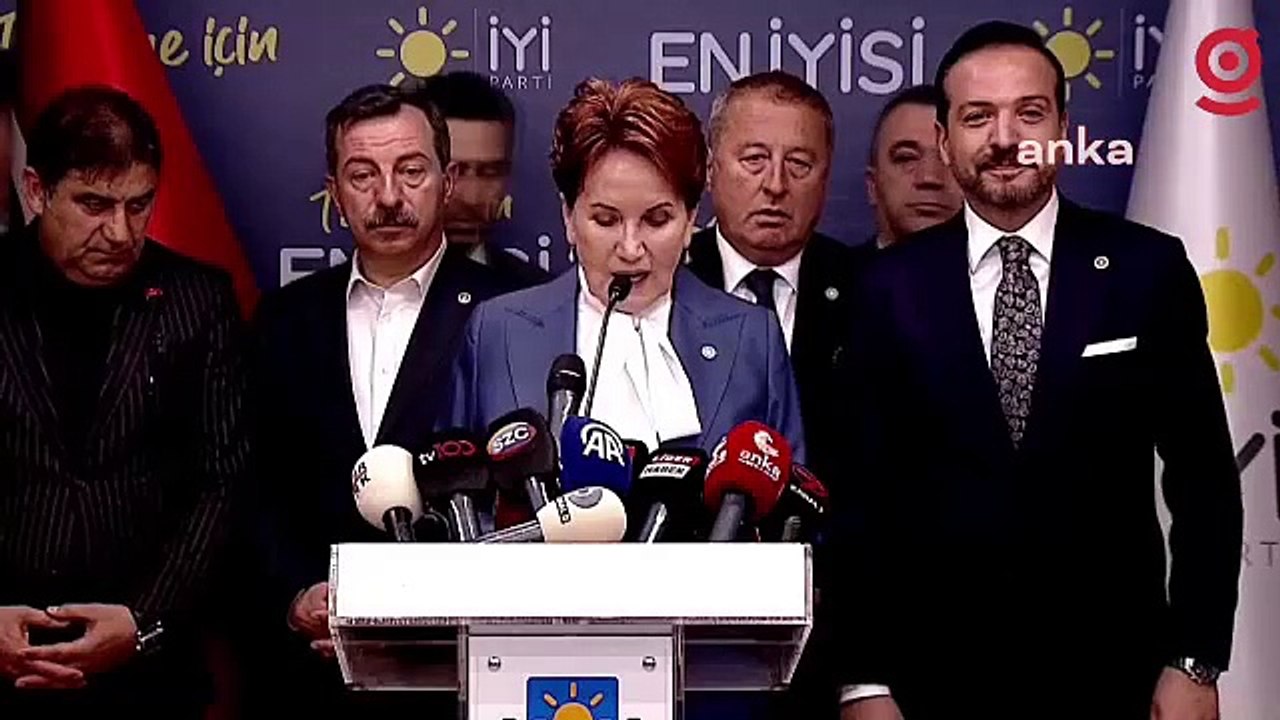 Seçim sonuçlarının ardından ilk kez konuştu... Akşener duyurdu: İYİ Parti olağanüstü seçimli kongreye gidiyor