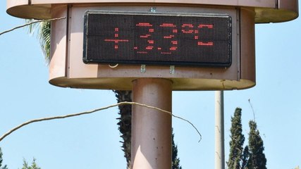 Adana'da hava 33 derece