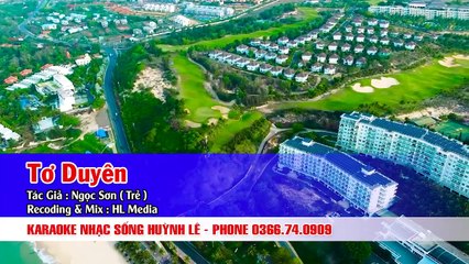 Karaoke TƠ DUYÊN - SONG CA Nhạc Sống Cha Cha | Beat Karaok Việt Nam