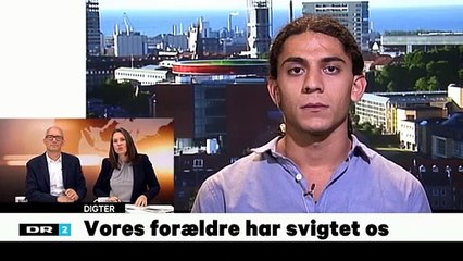 Digteren Yahya Hassan: Jeg blev opdraget med tæsk |DR2 Morgen |2013| DR2