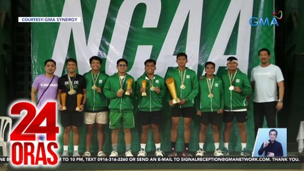 DLS-CSB, wagi sa Men at Women's Division ng Lawn Tennis Tournament | 24 Oras