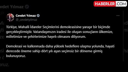 Cumhurbaşkanı Yardımcısı Cevdet Yılmaz: Ekonomide büyümeyi, istihdamı ve ihracatı artırıyoruz
