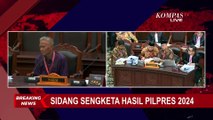 Momen Ketua KPU Hasyim Asy'ari Cecar Saksi Tim Anies-Muhaimin di Sidang Sengketa Pilpres MK