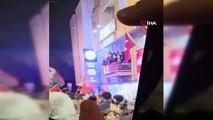 Kutlama yapılan CHP balkonunun çökme anı ortaya çıktı