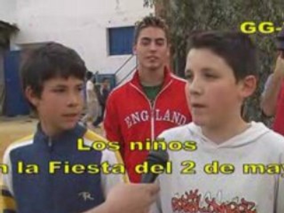 FiestaS 2 Mayo Algodonales .Los niños