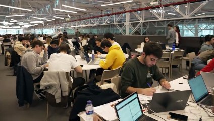 Lisbon's Técnico Innovation Centre breathes life into old rail depot