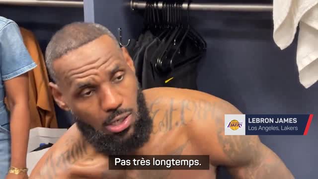 Lakers - James : "Il ne me reste plus beaucoup de temps"