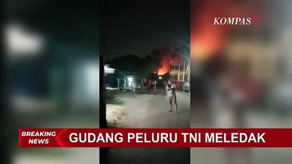 BREAKING NEWS - Rekaman Amatir Detik-Detik Gudang Peluru TNI Meledak