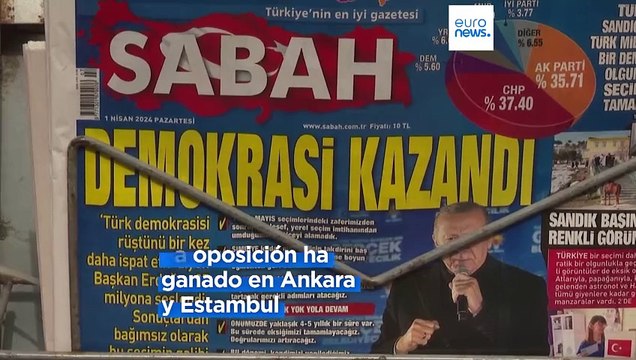 División entre los ciudadanos turcos tras el inesperado resultado de las elecciones municipales