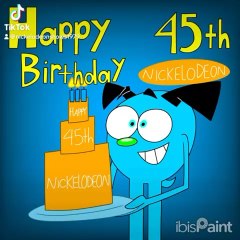 Johnny & Friends: Happy 45th Birthday, Nickelodeon! in Speedpaint