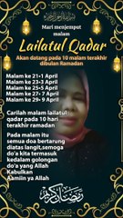 Malam Lailatul Qodar