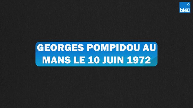 50 ans de la mort de Georges Pompidou : quand le Président donnait le départ des 24 heures du Mans