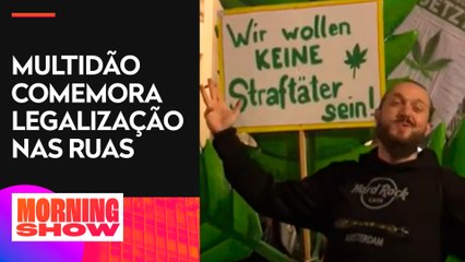Consumo recreativo da maconha é liberado na Alemanha