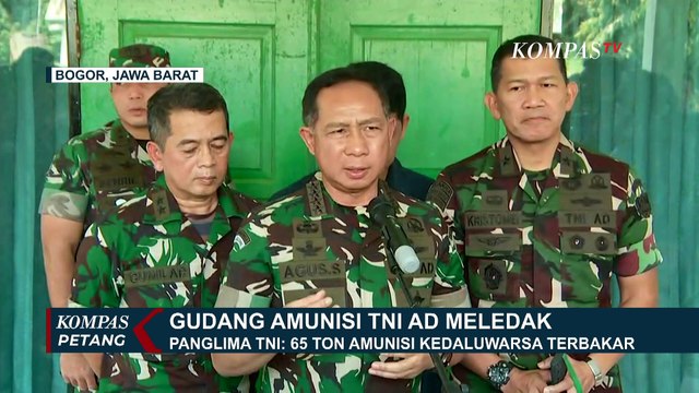 Usai Ledakan, Pangdam Jaya Pastikan Area Sekitar Gudang Amunisi di Bogor Kembali Aman