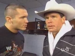 4/7/08 - JBL and Orton talk backstage