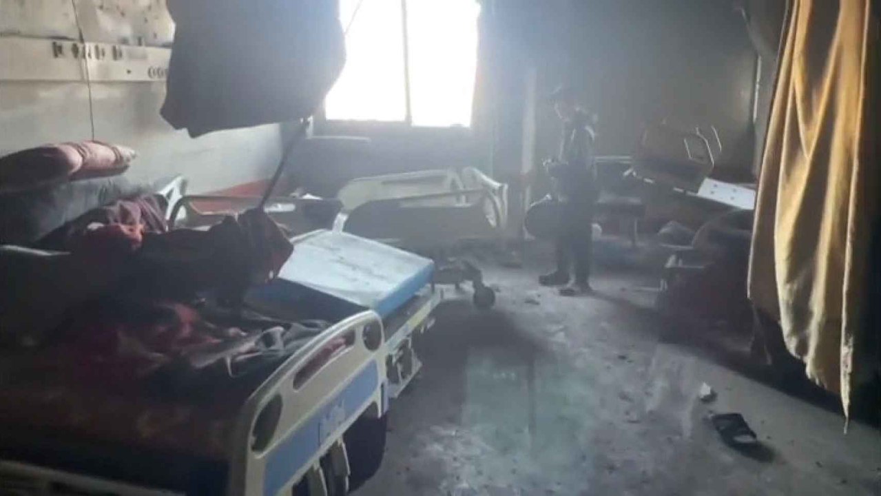 Israel abandona el hospital Al Shifa.