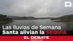 Las lluvias de Semana Santa alivian la sequía en los pantanos de Andalucía