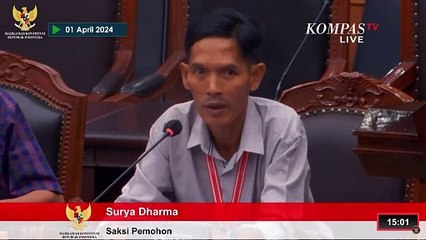 Saat Hakim MK Minta Saksi Ungkap Nama Lurah yang Minta Data Pemilih 02 untuk Bansos