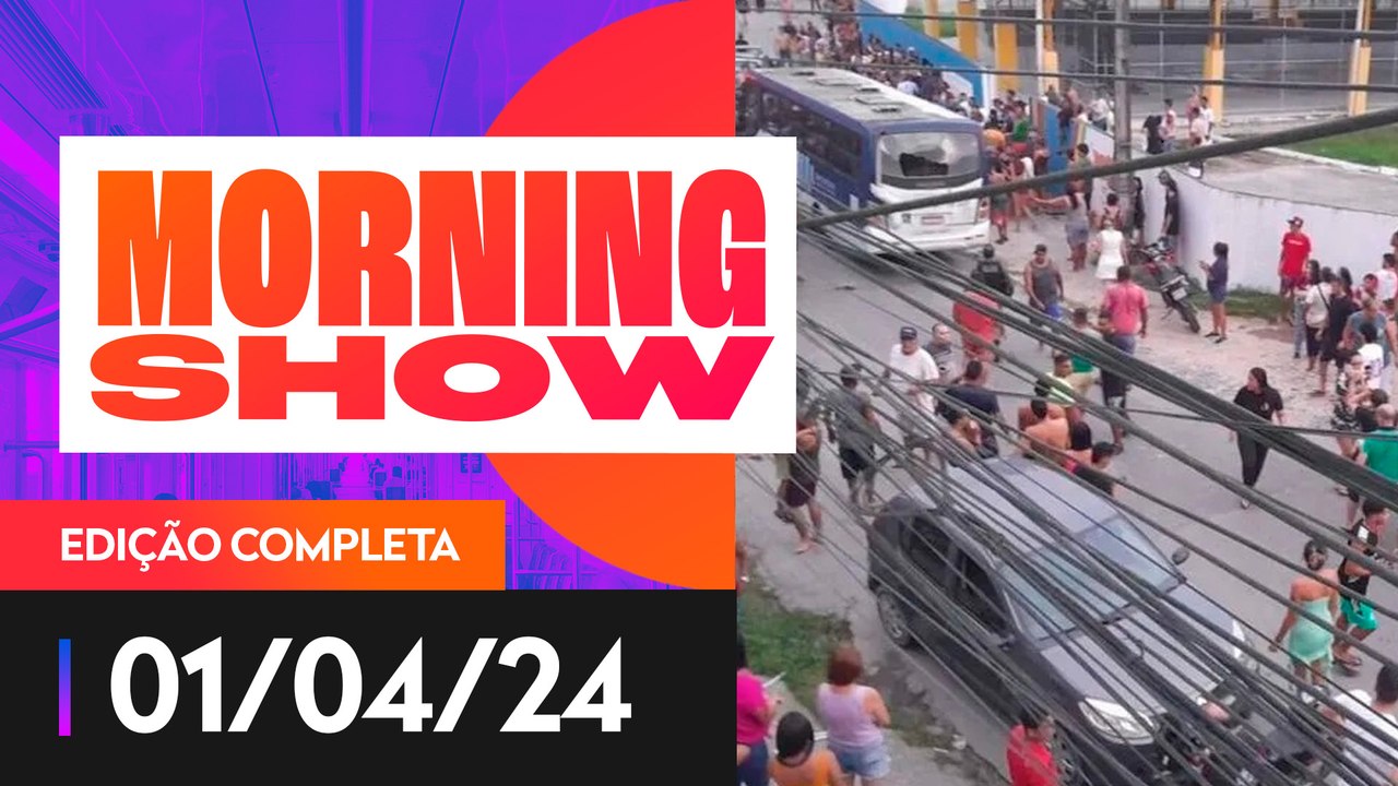 ÔNIBUS INVADE PROCISSÃO - MORNING SHOW - 01/04/2024
