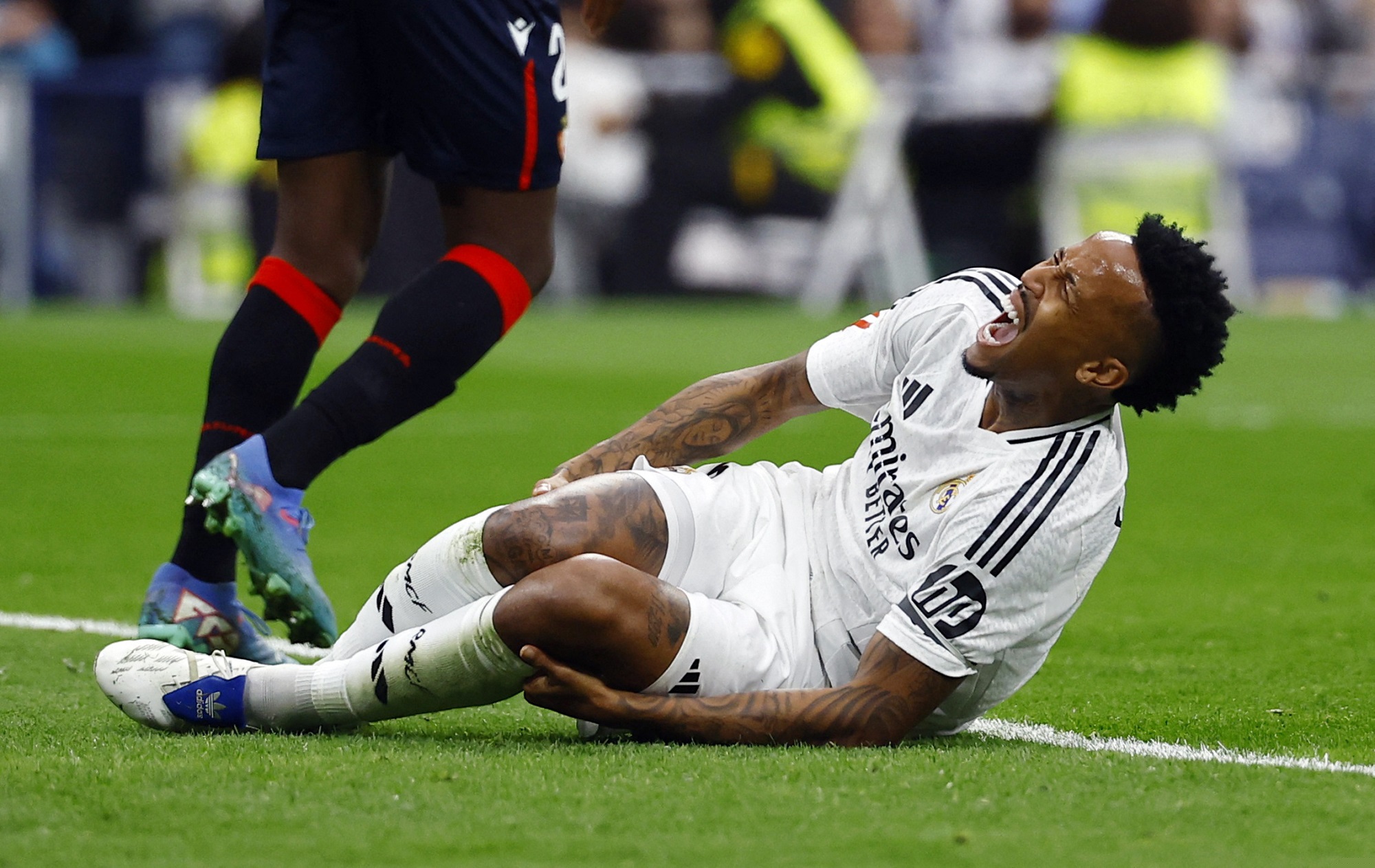 Militao's Real return better than scoring - Rodrygo