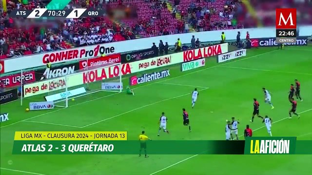 Querétaro vence al Atlas en su casa y agudiza la crisis de los rojinegros