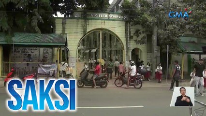 Pagsusuot ng face mask at social distancing sa mga paaralan, inirekomenda | Saksi