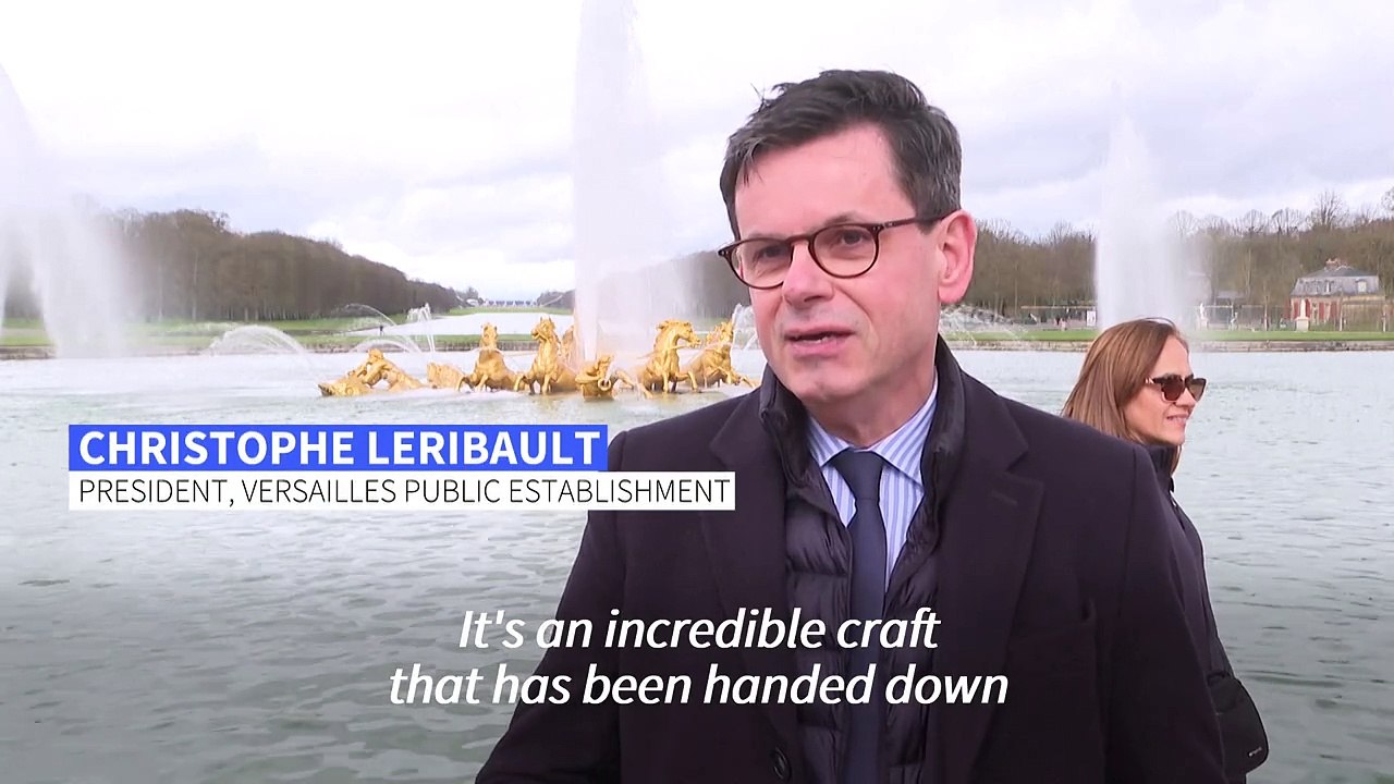 Versailles's Apollo fountain restored ahead of...