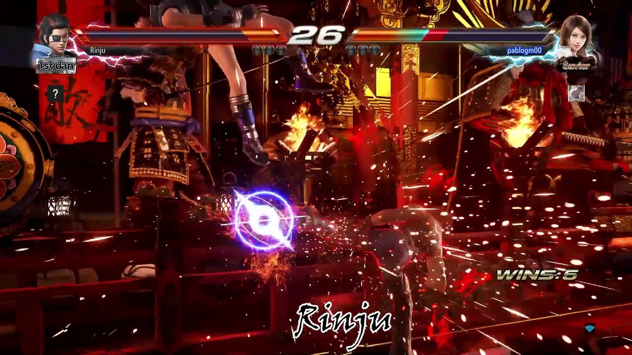 Tekken 7 Gameplay Hwoarang vs Asuka 03