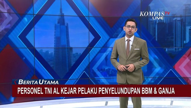 Aksi Kejar-kejaran TNI AL dengan Pelaku Penyelundupan Ganja dan BBM Ilegal di Perairan Jayapura