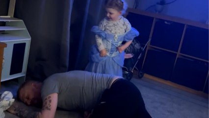 The husband embarrassingly danced along to Ant and Dec's End of the Show Show.