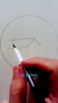 House scenery pencil drawing | easy hose pencil drawing | simple pencil drawing