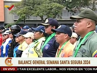 Vpdta. Ejecutiva felicitó a cuerpos de seguridad que participaron en operativo Semana Santa
